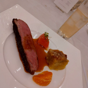 鴨肉の炭火焼き|748779さんのアーカンジェル迎賓館（仙台）/テイクアンドギヴ・ニーズウェディングの写真(2441023)