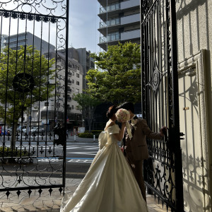 式場入り口|748783さんのベイサイド迎賓館（神戸）/テイクアンドギヴ・ニーズウェディングの写真(2441088)