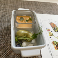 ムースと枝豆のマカロン