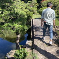 お庭結構広いです