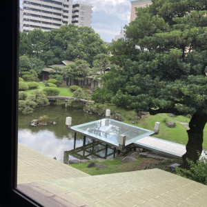 ガーデン挙式の場所|748810さんのART HOTEL NEW  TAGAWA(アートホテルニュータガワ)の写真(2452852)