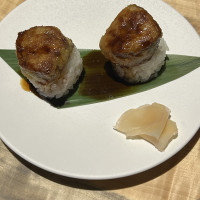 試食のフォアグラのお寿司