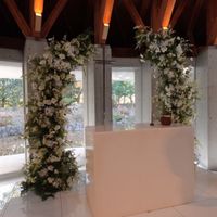 チャペルの新郎新婦が立つ場所