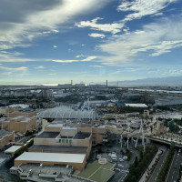 披露宴会場からの景色