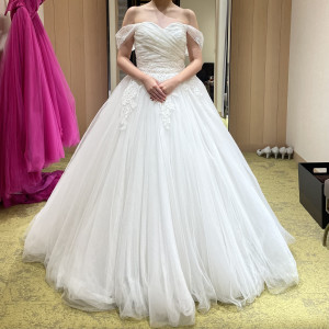 ウエディングドレス|748835さんのノートルダム大阪ONE/FIVESTAR WEDDINGの写真(2452449)