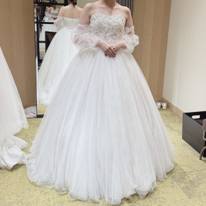 ウエディングドレス|748835さんのノートルダム大阪ONE/FIVESTAR WEDDINGの写真(2452455)