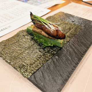 名物の手巻き寿司