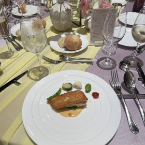 旬野菜を使用頂いた料理は本当にどれもとても美味しかったです|748918さんのアーフェリーク迎賓館（岐阜）/テイクアンドギヴ・ニーズウェディングの写真(2445107)