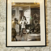 列席者待合室にかざってある、シャネルの絵画