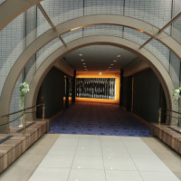挙式場までの廊下