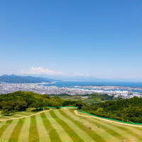 披露宴会場から見える景色