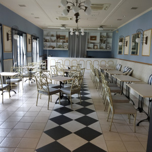 海や船をイメージした列席者の待合スペース|748965さんの18(アンウィット)Produced by Casa d' Angelaの写真(2535719)