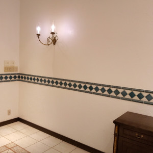 チャペル前にある洋風の明かり|748965さんのシェラトン都ホテル大阪の写真(2546773)