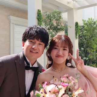 ガーデンで撮影