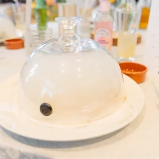 前菜のスモーク演出