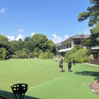 お庭