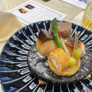 試食でいただいた石焼のステーキ。とても美味しかったです。|749072さんの乃木神社・乃木會館の写真(2443120)