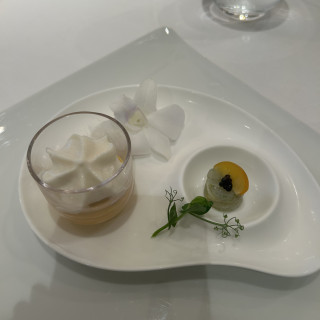 カリフラワーとニンジンのムース