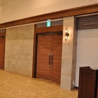 披露宴会場の入り口です