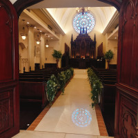 ステンドグラスが素敵