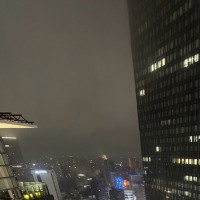 披露宴会場から見える夜景