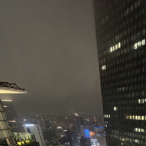 披露宴会場から見える夜景|749194さんの名古屋マリオットアソシアホテルの写真(2609938)