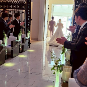 入場|749217さんのノートルダム盛岡/FIVESTAR WEDDINGの写真(2444183)