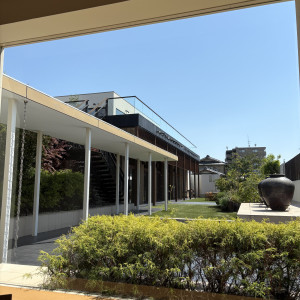 両家控え室から見えるガーデン|749244さんのAMANDAN TERRACE ～アマンダンテラス～の写真(2444348)