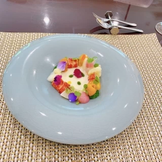 彩鮮やかな前菜、美味しかったです。