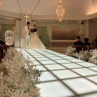 チャペル後方から友人が撮影した写真