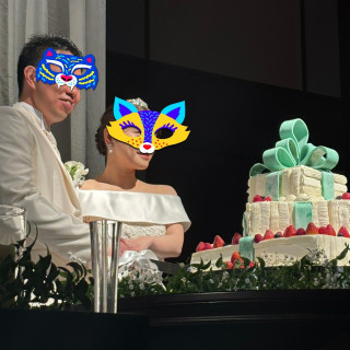ケーキ入刀
