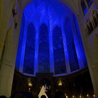 お気に入りの演出プラネタリウム中のチャペルです