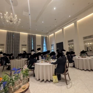 披露宴会場風景です。