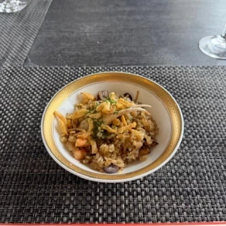 お茶漬けと炒飯が選べました