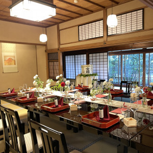 テーブル|749544さんのFOREST TERRACE 明治神宮・桃林荘の写真(2445576)