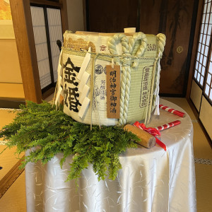 鏡割り|749544さんのFOREST TERRACE 明治神宮・桃林荘の写真(2445580)