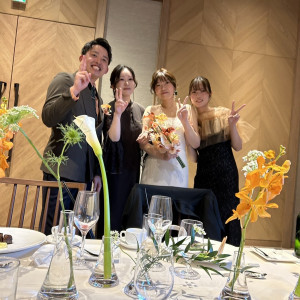 演出はゲストとの歓談をメインに|749573さんのWITH THE STYLE FUKUOKA（ウィズ ザ スタイル フクオカ）の写真(2445820)