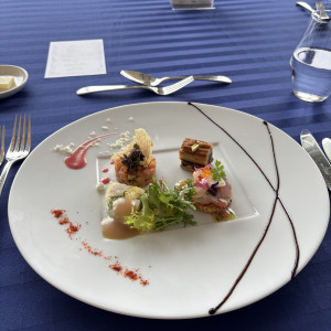 ブライダルフェアでいただいた前菜です|749578さんのHOTEL GREGES（オテルグレージュ）の写真(2445877)