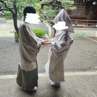 松屋本館さまの近くにある、出水神社にて神前式