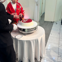ケーキ入刀