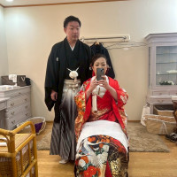 最初に着替えた控室