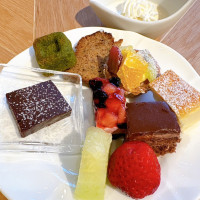 デザートビュッフェはやはり大人気
美味しかったです