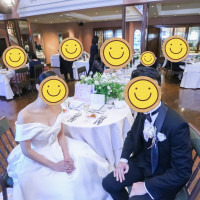 新郎新婦サイドからの披露宴会場全体風景
