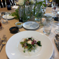 料理と装花