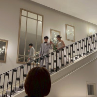 披露宴会場の内階段