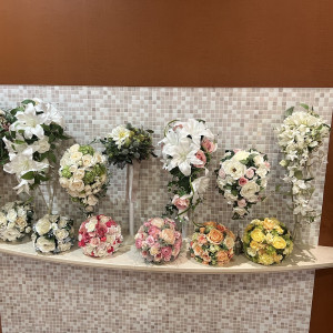 レンタルできる造花ブーケ|749715さんのザ・グランスイート (-small luxury resort- THE GRAN SUITE)の写真(2470718)