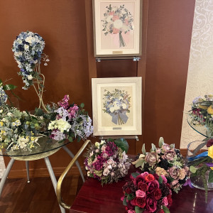 レンタルできる造花ブーケ|749715さんのザ・グランスイート (-small luxury resort- THE GRAN SUITE)の写真(2470717)