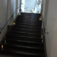 挙式会場の階段