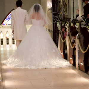 バージンロード|749746さんのプリムローズ/FIVESTAR WEDDINGの写真(2447057)