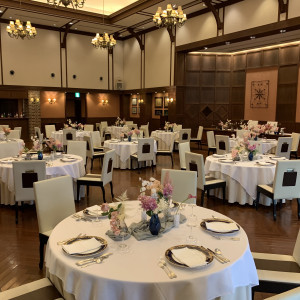 披露宴会場全体|749746さんのプリムローズ/FIVESTAR WEDDINGの写真(2447077)